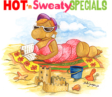 HOT and Sweaty Specials - Recorp Inc. August Special, Copyright © 2010, Recorp Inc.